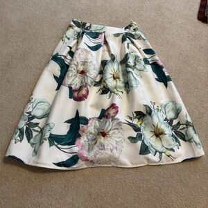 Floral Romantic Midi Skirt